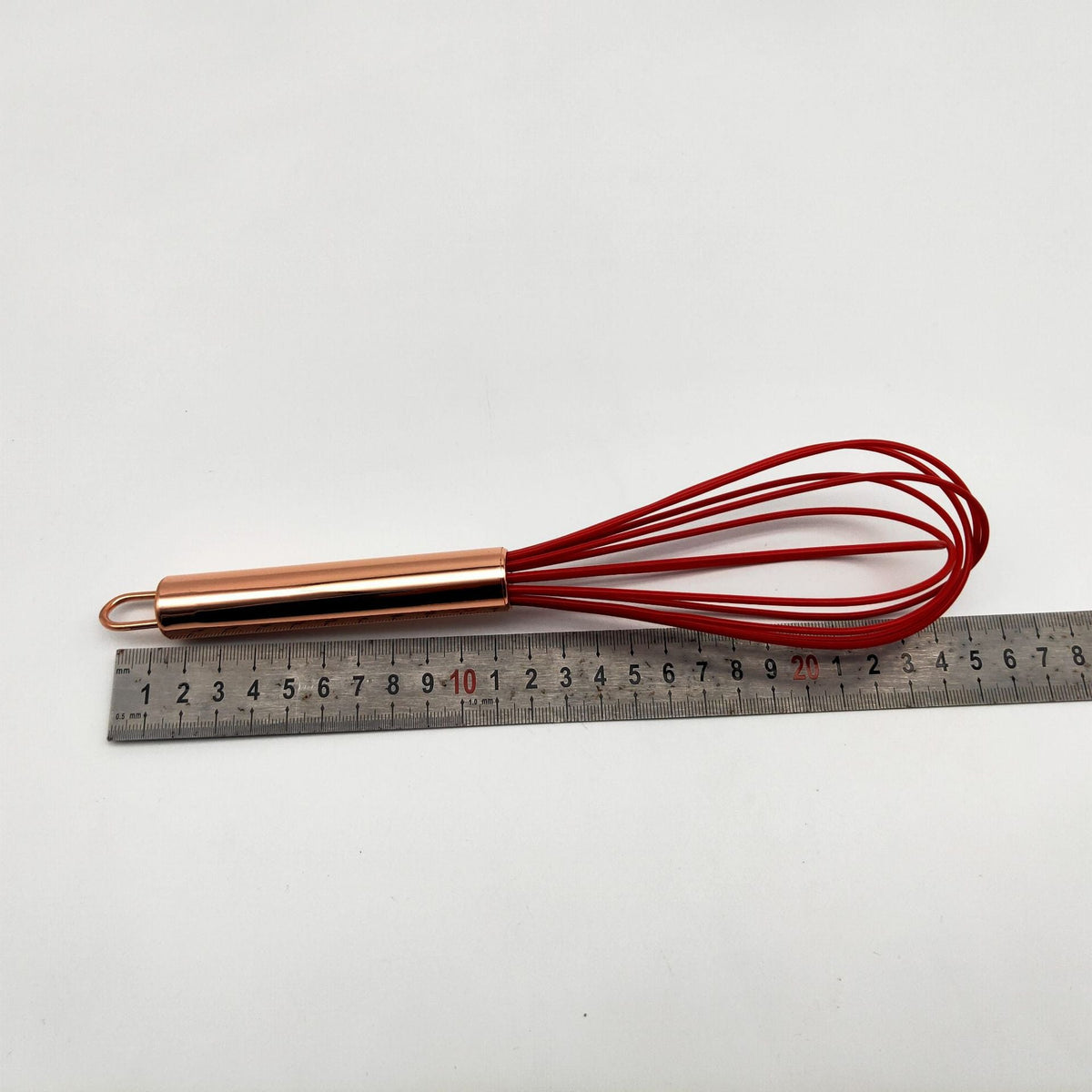 Manual Silicone Egg Beater with 6 Wires for Egg Whites