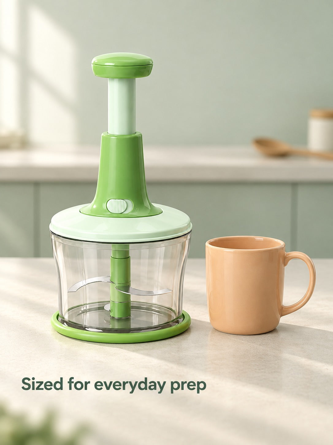 Manual Meat Grinder & Garlic Chopper for Dumplings