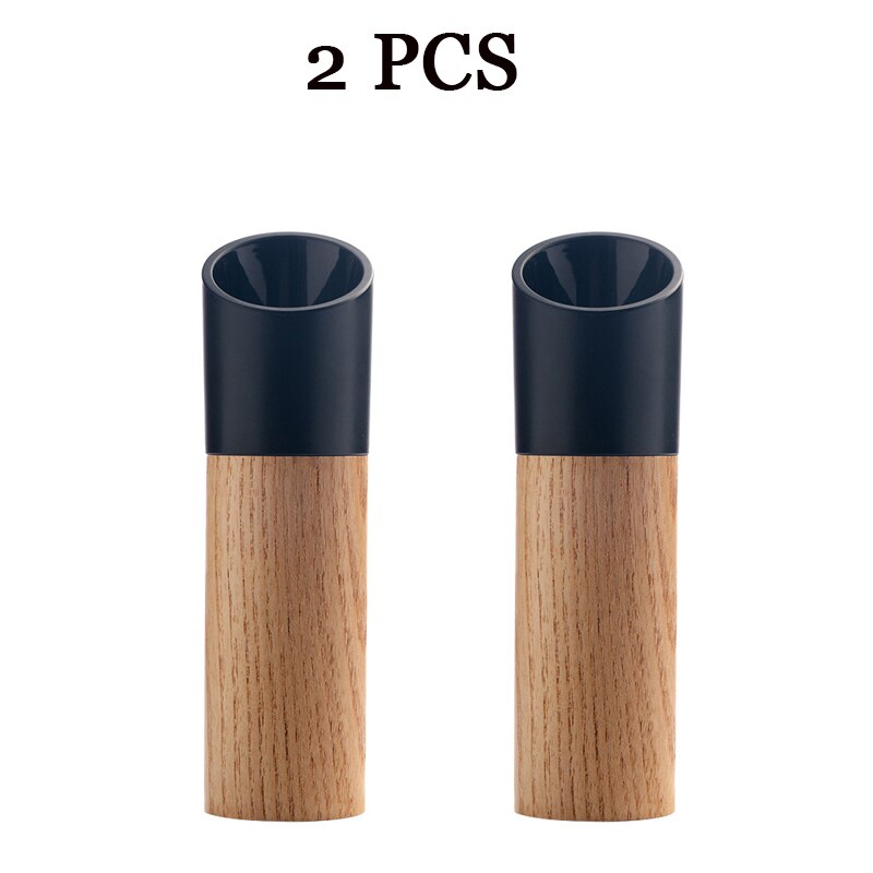 Wooden Salt and Pepper Grinder with Adjustable Coarseness