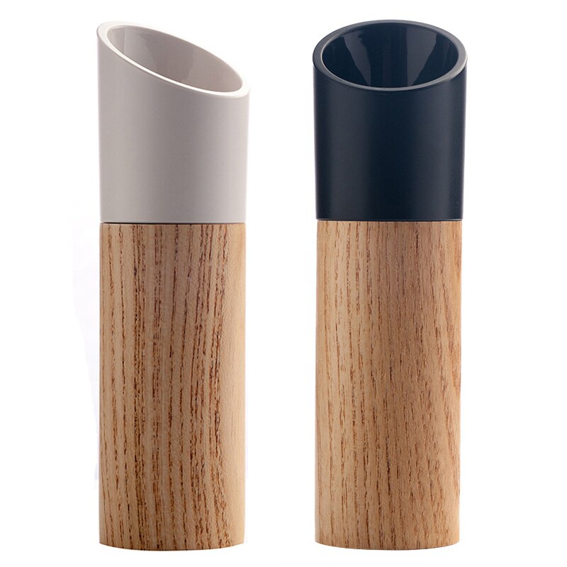 Wooden Salt and Pepper Grinder with Adjustable Coarseness