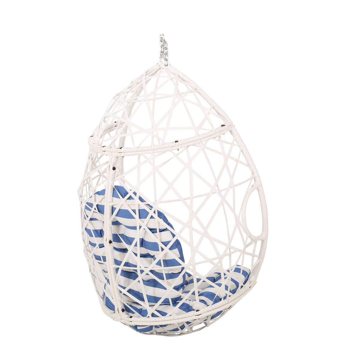 Hanging Egg Chair for a Cozy Porch or Patio Retreat
