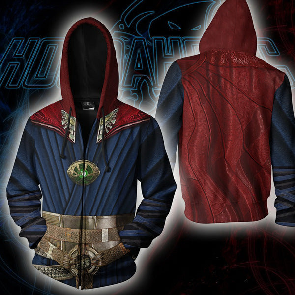 Doctor Strange Costume Hoodie for Casual Cosplay Fans