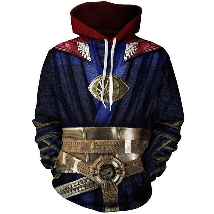 Doctor Strange Costume Hoodie for Casual Cosplay Fans
