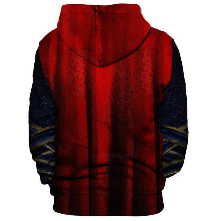 Doctor Strange Costume Hoodie for Casual Cosplay Fans