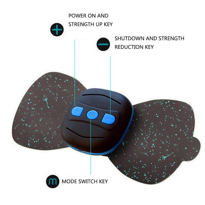 Portable Neck Massager Patch for On-the-Go Relief