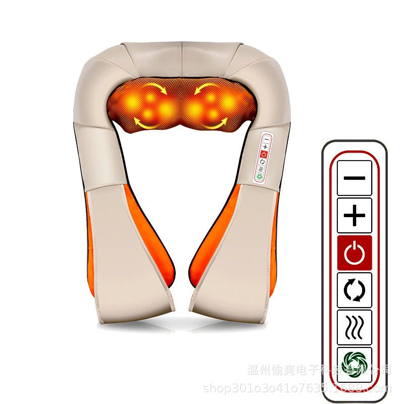 Shiatsu Neck and Shoulder Massager for Desk Tension