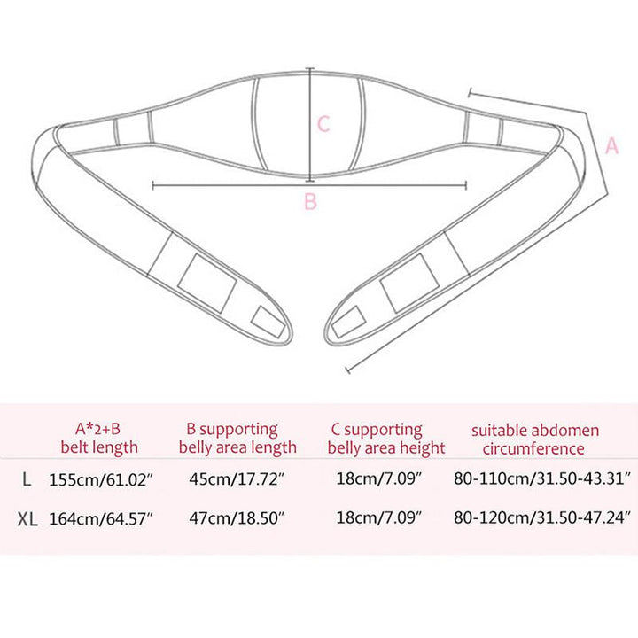 Maternity Support Belt for Growing Belly Comfort