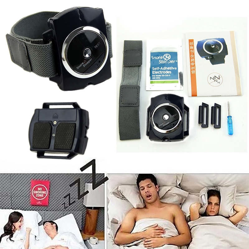 Snore Stopper Wristband with Infrared Massage for Sleep