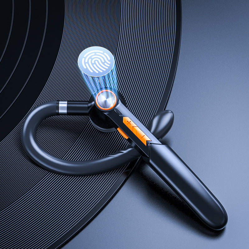 Single-Ear Bluetooth 5.0 Headset with Rotating Ear Hook