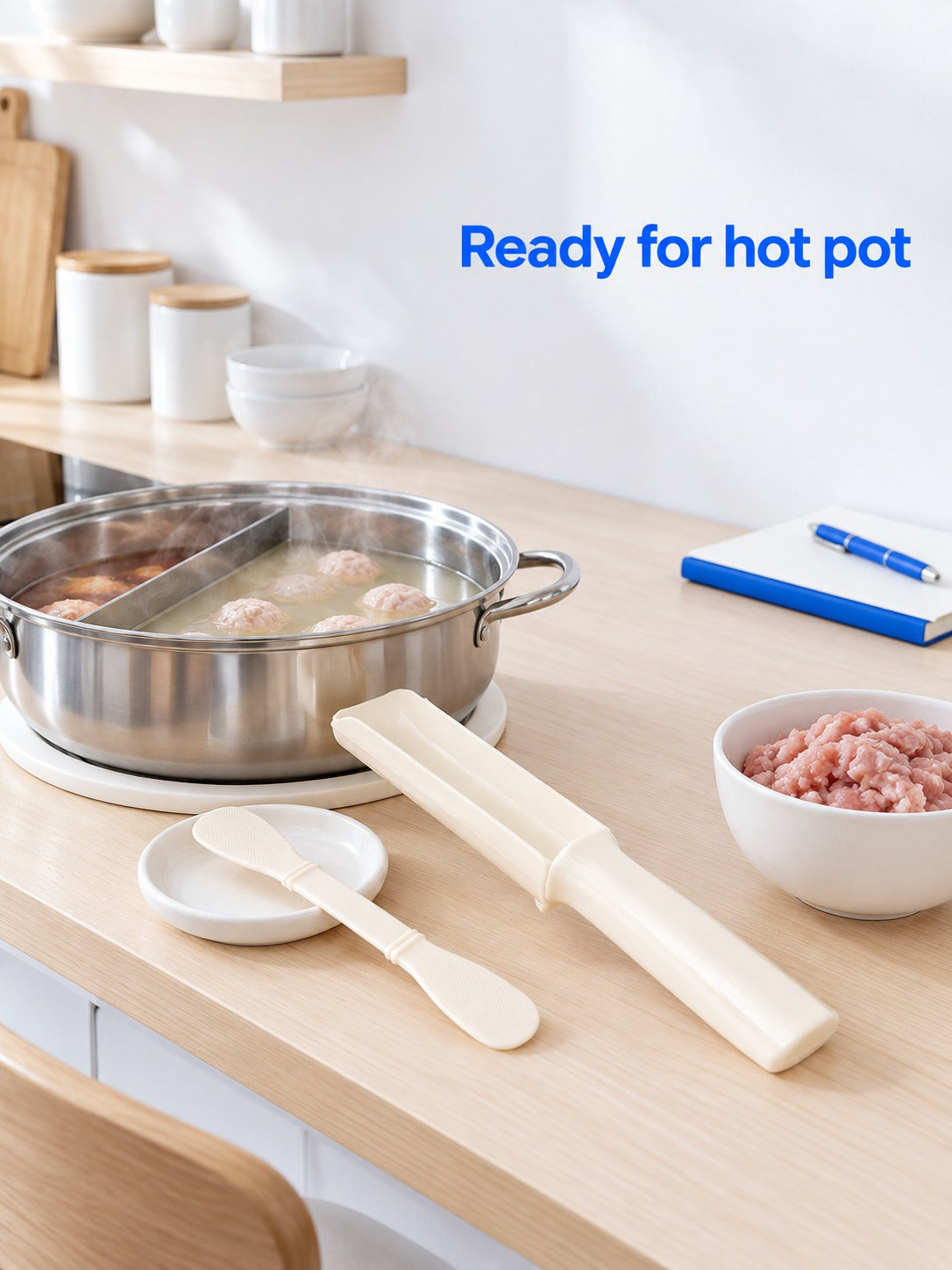 Meatball Maker Scoop: Uniform Hot Pot Meatballs, Less Mess