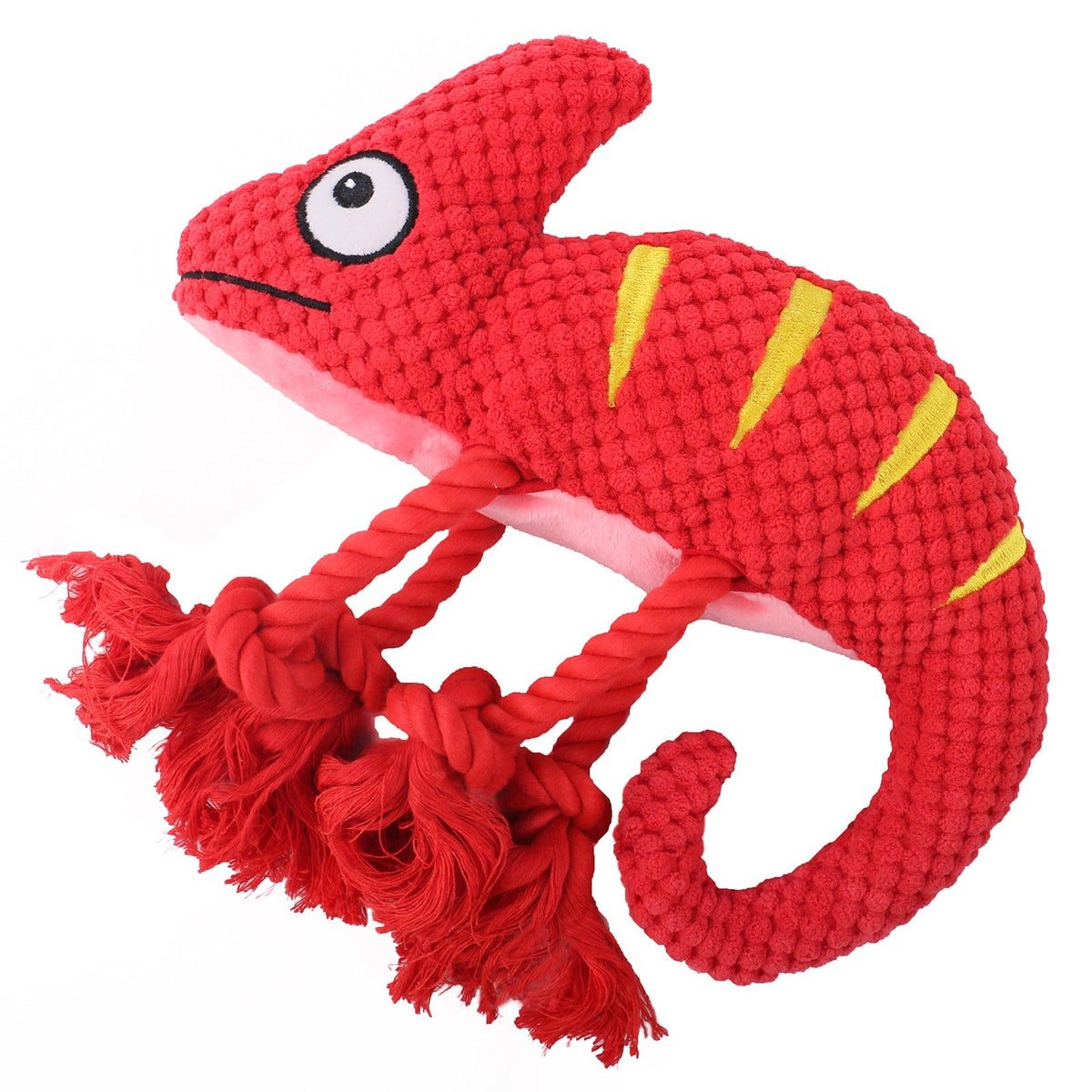 Chameleon Dog Toy for Tug, Fetch and Enrichment