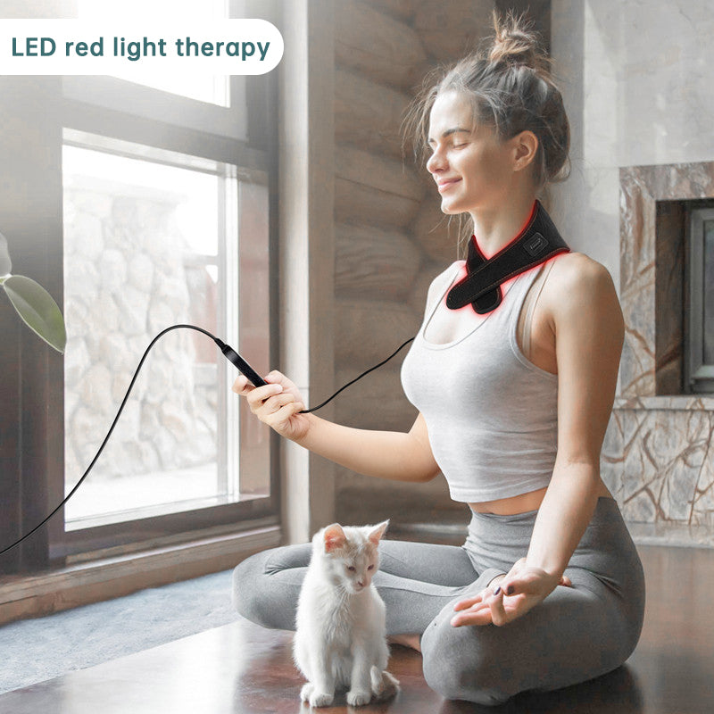Red Light Therapy Wrap for Neck & Back Pain Relief