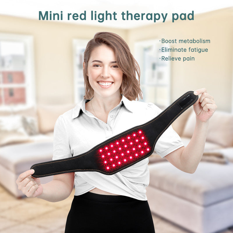 Red Light Therapy Wrap for Neck & Back Pain Relief