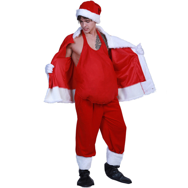 Santa Belly Costume Prop for Full Classic Silhouette
