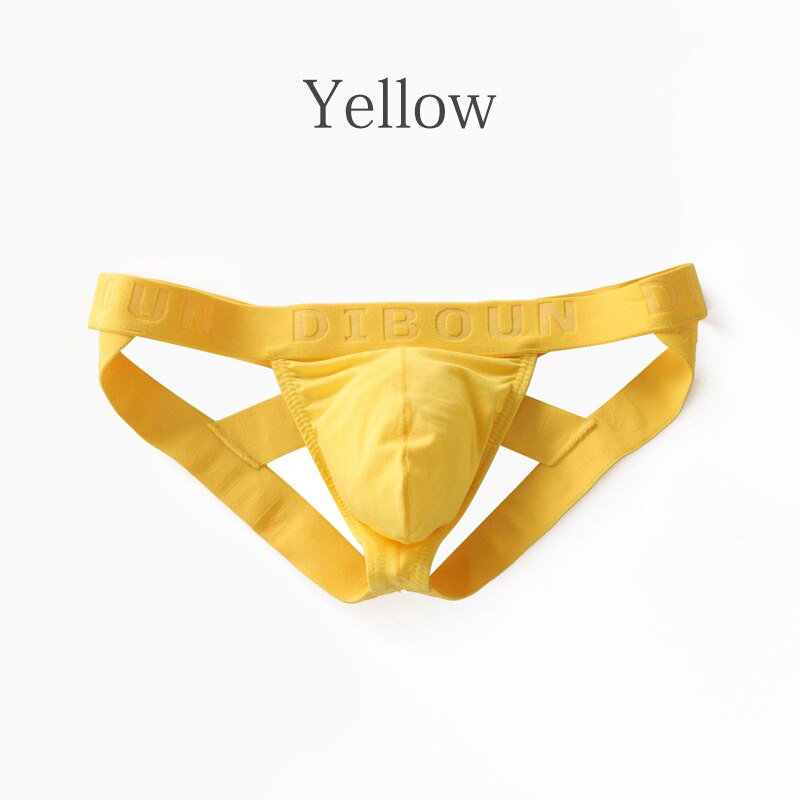 Men's Low-Rise Thong Underwear With Supportive Pouch