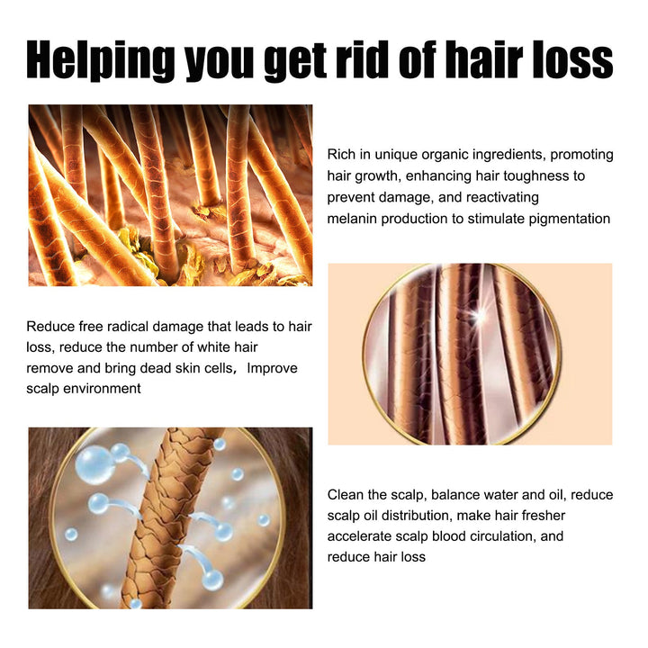 Men's Hair Essence Oil for Stronger, Smoother Hair