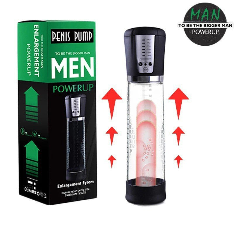 Men's Electric Vacuum Cup for Structured Solo Play