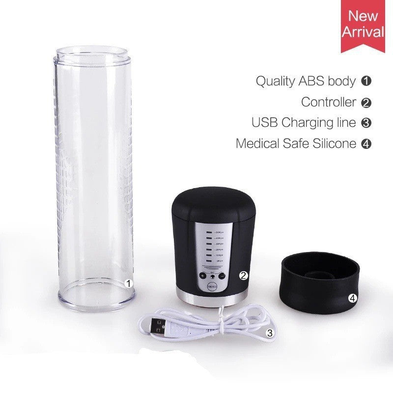 Men's Electric Vacuum Cup for Structured Solo Play