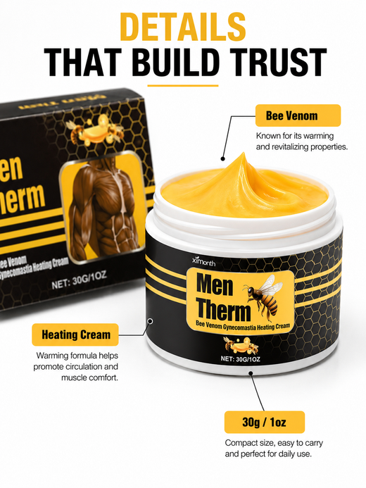 Men's Chest Shaping Cream — Lift & Tighten Pectoral Contour