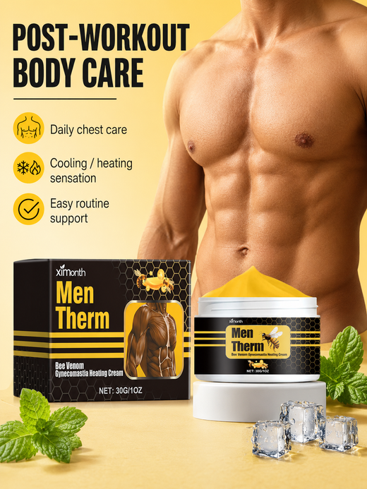 Men's Chest Shaping Cream — Lift & Tighten Pectoral Contour