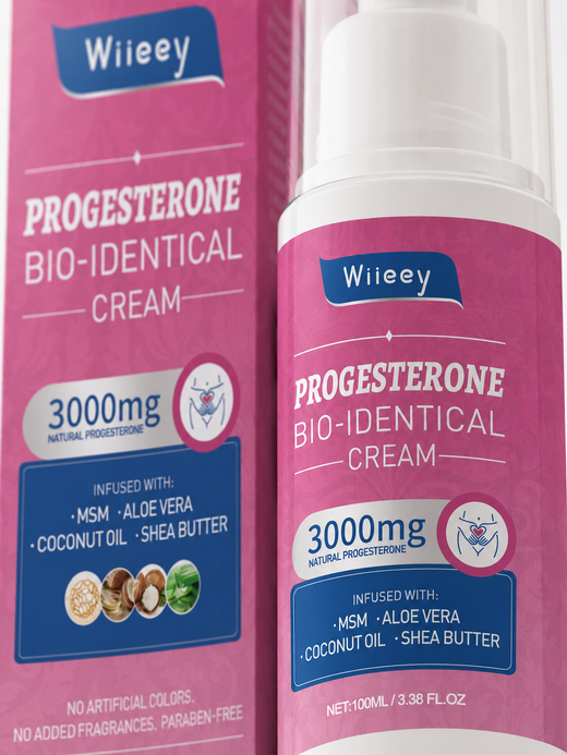 Progesterone Cream for Menopause — Mood Balance & Sleep