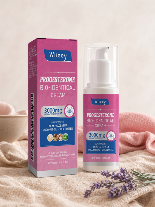Progesterone Cream for Menopause — Mood Balance & Sleep