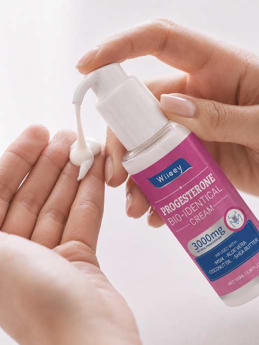 Progesterone Cream for Menopause — Mood Balance & Sleep