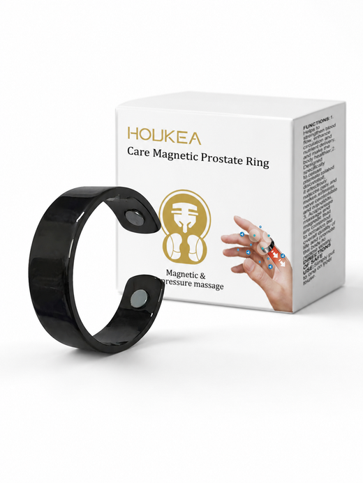 Men’s Health Ring — Elegant Everyday Discomfort Relief | Houkea