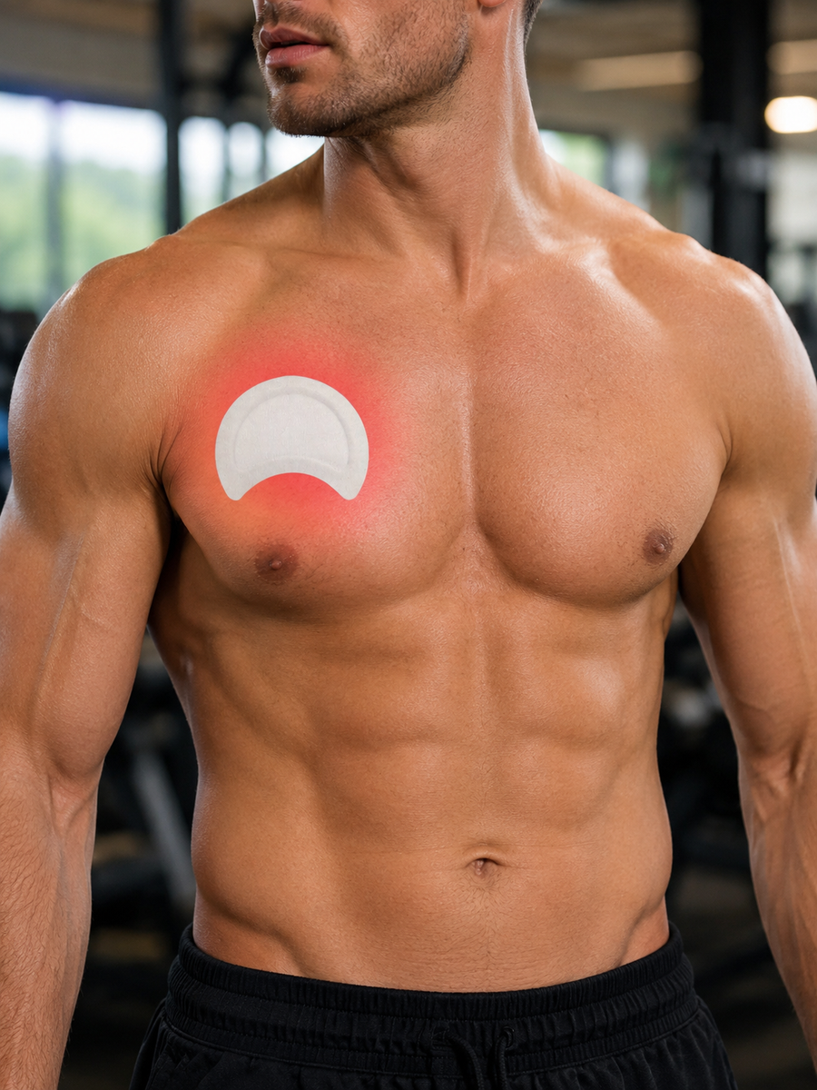 Men's Chest Fat Burner Patch — Firmer Definition in Weeks