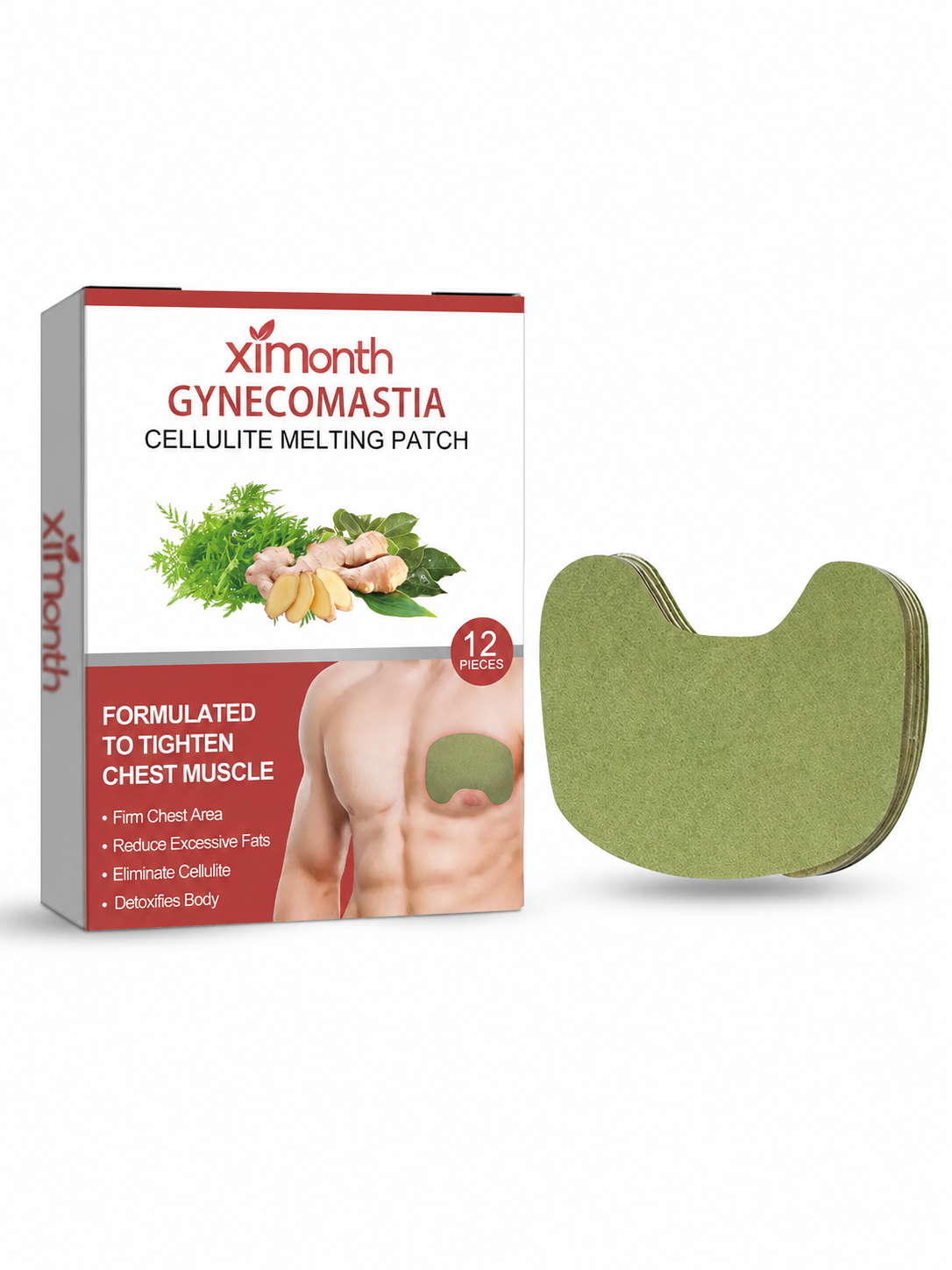 Men’s Chest Firming Patch — Reduces Gynecomastia