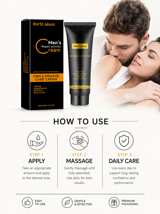 Men's Endurance Cream — Lasting Performance & Desire Boost