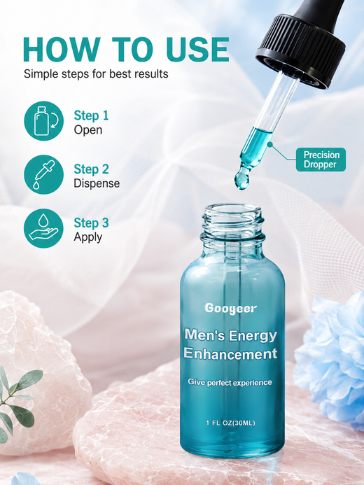 Men's Energy Drops — Relieve Stress & Rejuvenate Vitality