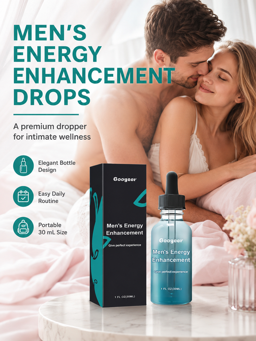 Men's Energy Drops — Relieve Stress & Rejuvenate Vitality