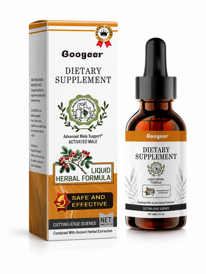 Men's Energy Supplement Drops — Boost Vitality & Mental