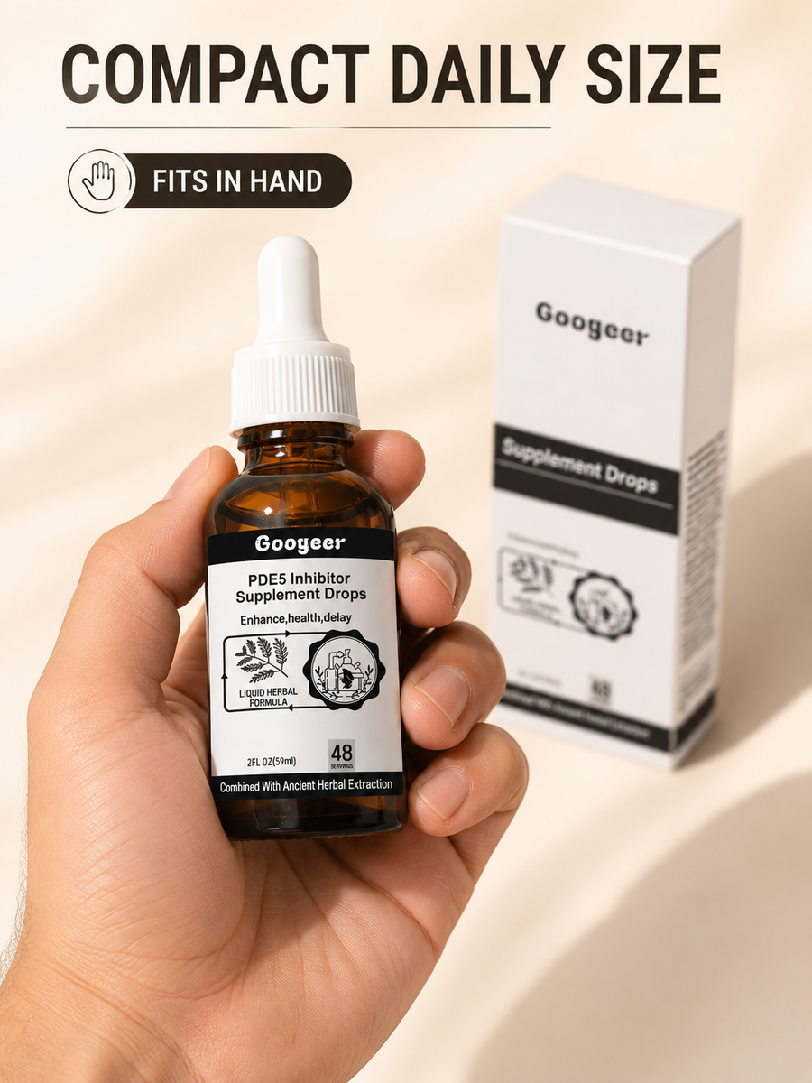 Men’s Enhancement Drops — Natural PDE5 Inhibitor