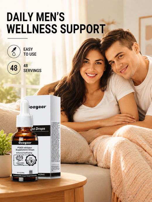 Men’s Enhancement Drops — Natural PDE5 Inhibitor