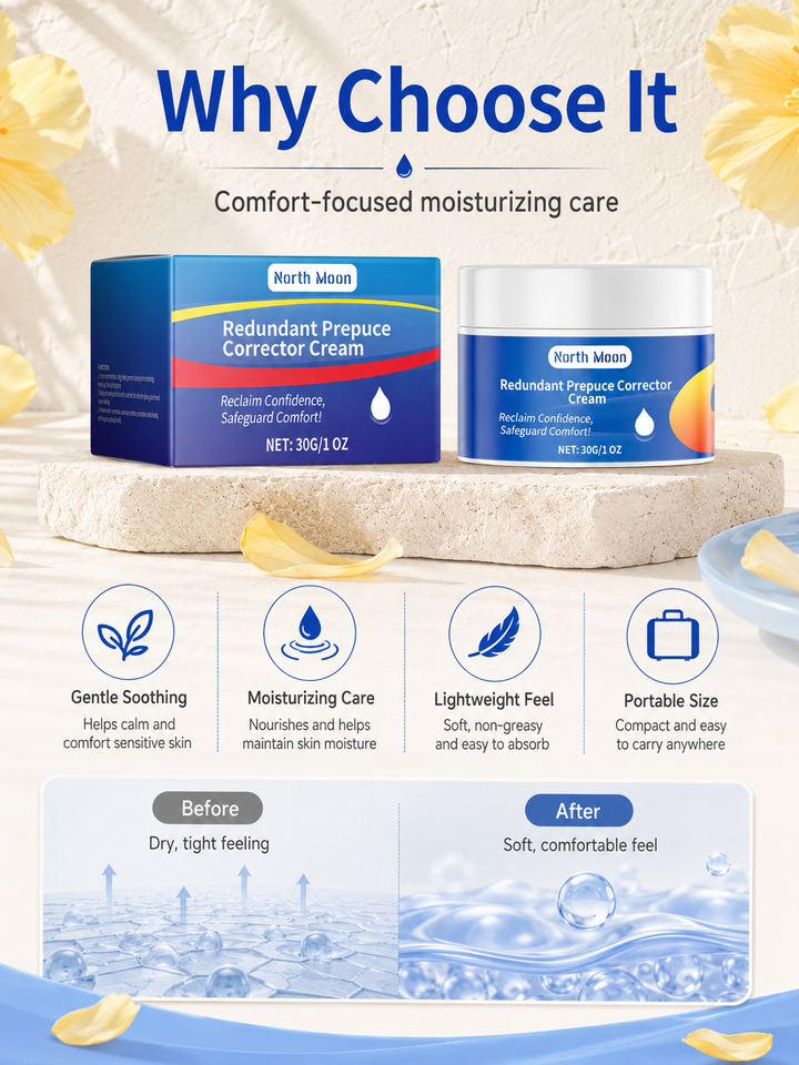 Men's Herbal Intimate Repair Cream – Soothing Moisturizer