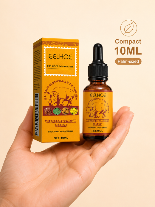 Men's Massage Essential Oil — Enhanced Stamina & Thickening