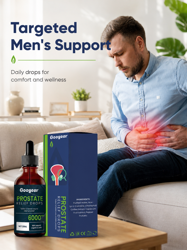 Prostate Relief Drops — 6000mg Natural Prostate Health Support