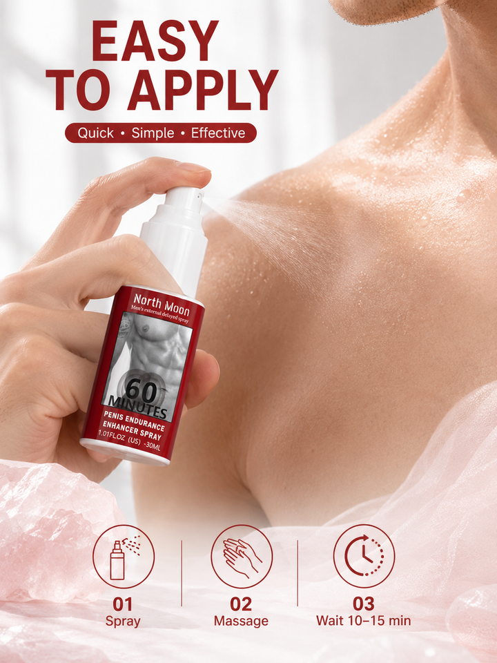 Men's Endurance Spray — 60 Min Extended Performance |