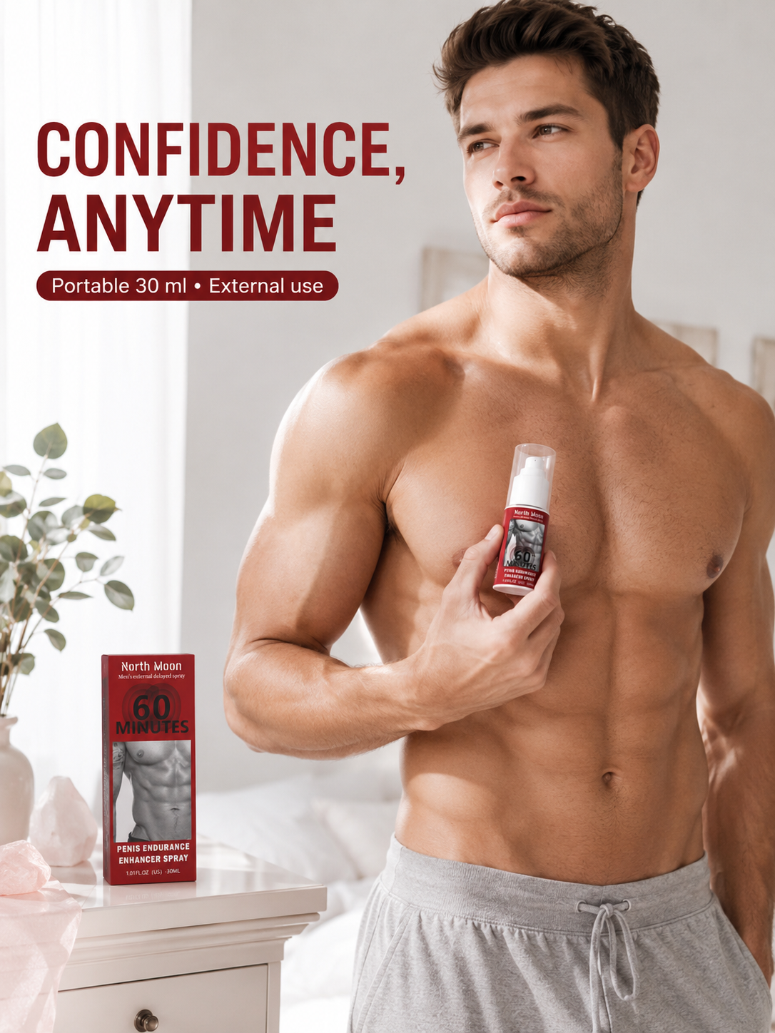 Men's Endurance Spray — 60 Min Extended Performance |