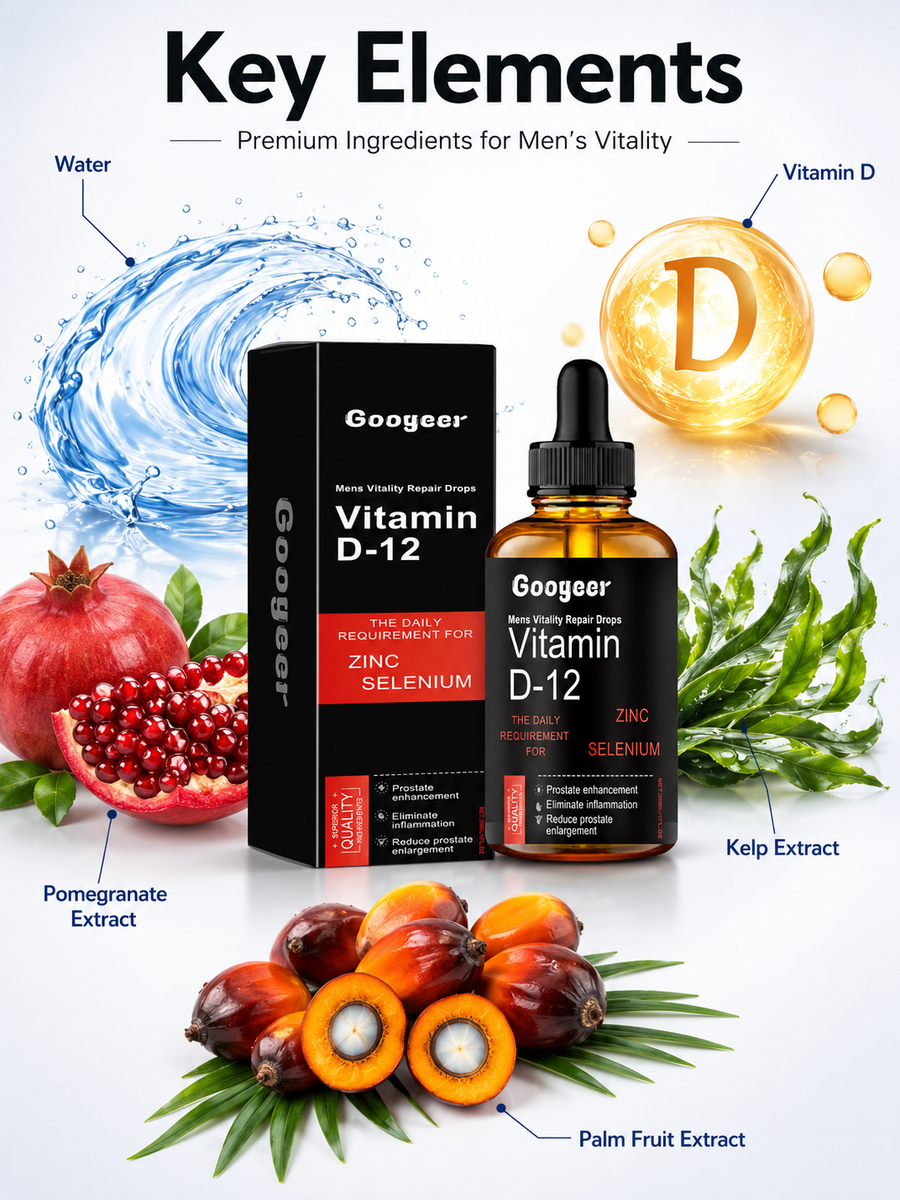Mens Vitality Drops — Prostate & Energy Support