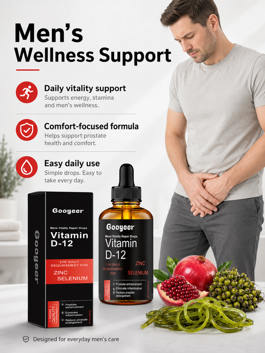Mens Vitality Drops — Prostate & Energy Support