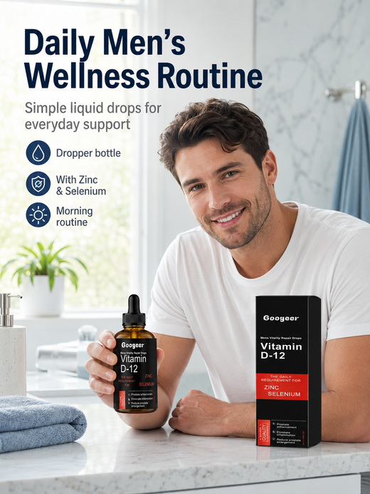 Mens Vitality Drops — Prostate & Energy Support