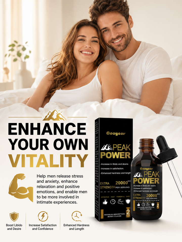Men's Performance Boost Drops — 20,000 MCG Libido & Vitality