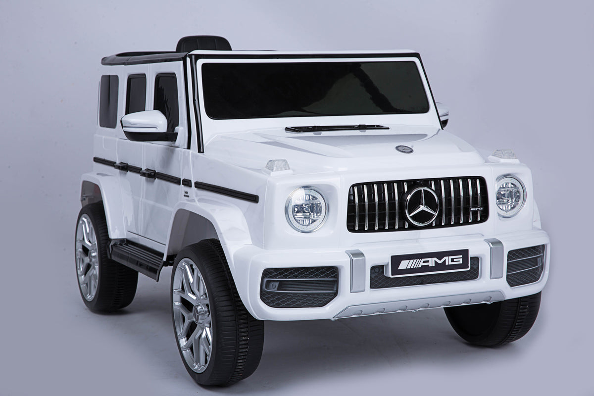 Mercedes-Benz G63-Style 12V Ride-On Car With Remote
