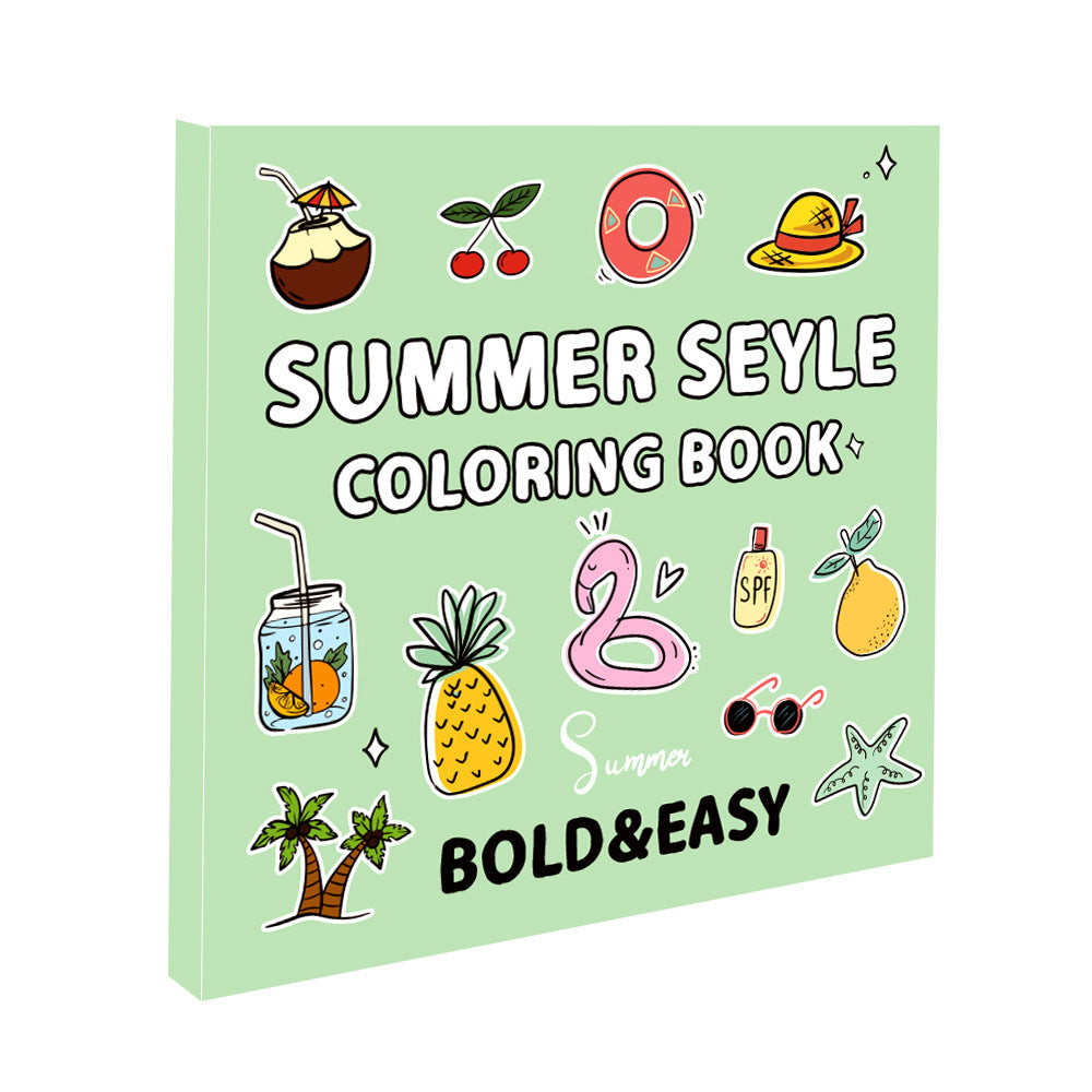 Christmas Coloring Book for Kids: 40 Bold Easy Sheets