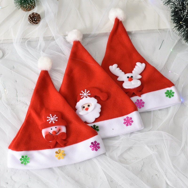Light-Up Christmas Hat for Festive Holiday Party Photos