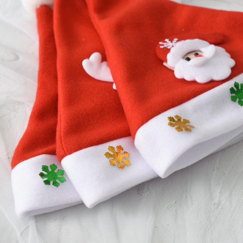 Light-Up Christmas Hat for Festive Holiday Party Photos