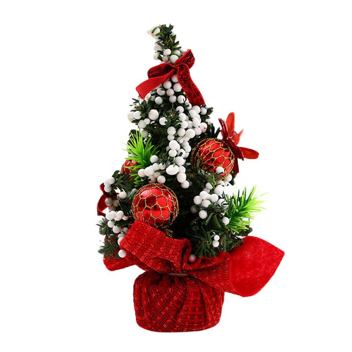 Mini Christmas Tree Decoration for Small Spaces & Desks